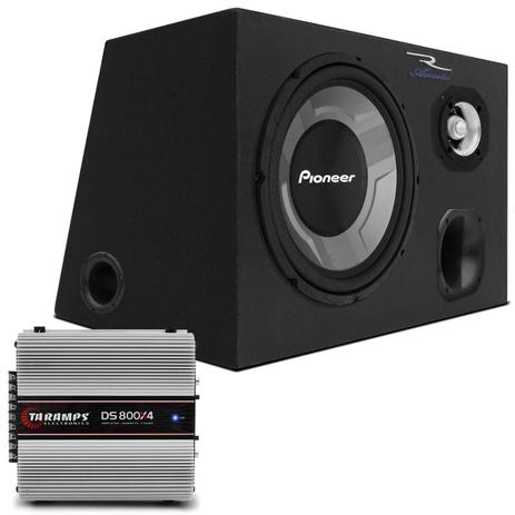 Caixa de Som Trio Dutada 540W RMS Subwoofer Pioneer 12” + Driver + Tweeter + Módulo Taramps - Prime é ruim? Caixa de Som Trio Dutada 540W RMS Subwoofer Pioneer 12” + Driver + Tweeter + Módulo Taramps - Prime é boa?