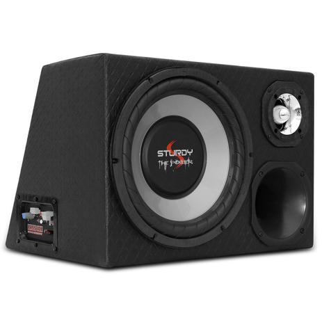 Caixa de Som Trio Sturdy 400W RMS Subwoofer 12” 160W RMS + Driver + Super Tweeter + Módulo + Corneta Menor preço em Caixa de Som Trio Sturdy 400W RMS Subwoofer 12” 160W RMS + Driver + Super Tweeter + Módulo + Corneta