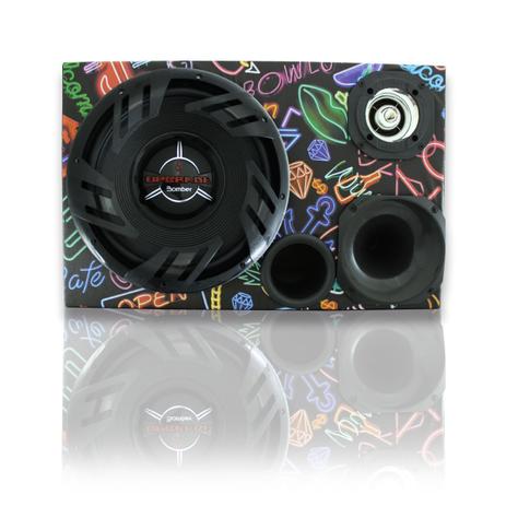 Caixa de Som Trio Sub Upgrade Bomber 12 +Driver+Tweeter - Extreme Box Menor preço em Caixa de Som Trio Sub Upgrade Bomber 12 +Driver+Tweeter - Extreme Box