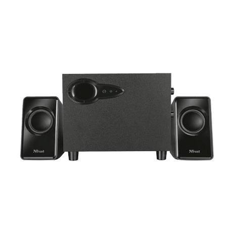 Caixa de Som Trust Avora com Subwoofer 2.1, 18W, Preto - 20442 Menor preço em Caixa de Som Trust Avora com Subwoofer 2.1, 18W, Preto - 20442