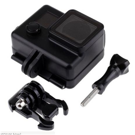 Caixa Estanque Case Blackout Housing Preta para GoPro Hero 3, 3+, 4 - Shoot Menor preço em Caixa Estanque Case Blackout Housing Preta para GoPro Hero 3, 3+, 4 - Shoot