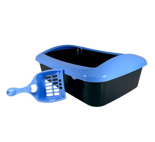 Caixa Higiênica Banheiro Sanitário Areia Para Gatos Com Pá - Western Menor preço em Caixa Higiênica Banheiro Sanitário Areia Para Gatos Com Pá - Western