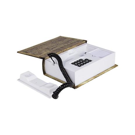 Menor preço em Caixa Livro com Telefone Pássaros - Goods br
