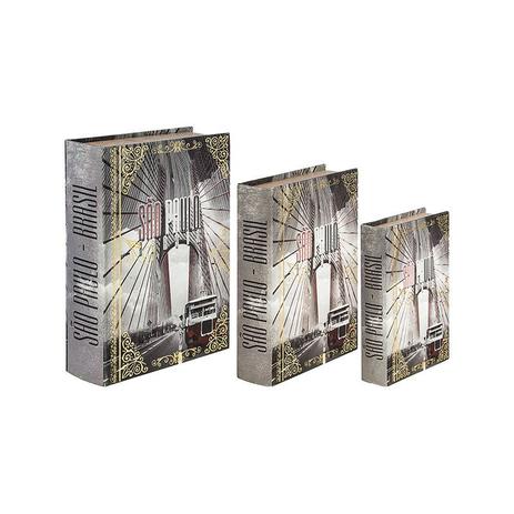 Caixa Livro São Paulo Calhambeque - Goods Br Menor preço em Caixa Livro São Paulo Calhambeque - Goods Br