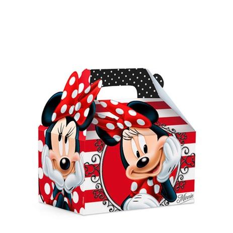 Caixa Maleta Kids Minnie Vermelha 10 unidades Cromus é boa?