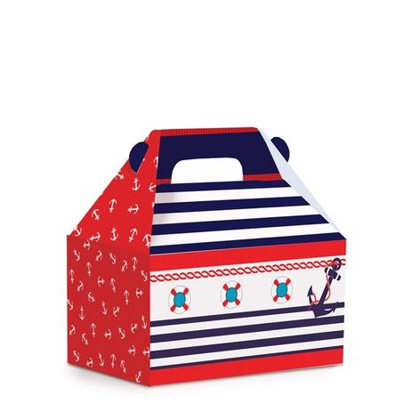 Caixa Maleta Kids Navy Marinheiro Pequena 10 unidades Cromus é boa?