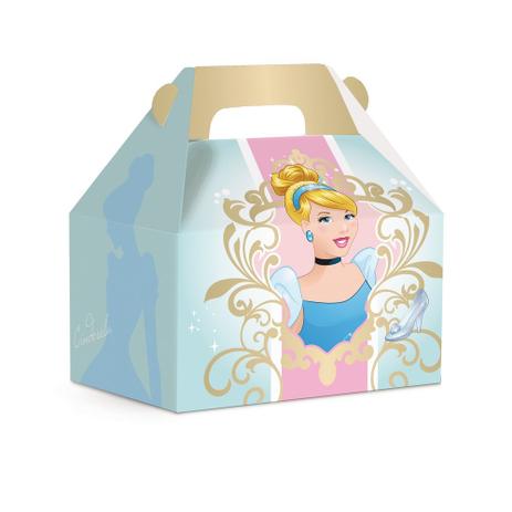 Caixa Maleta Kids Surpresa Cinderela Disney C/10 - Cromus Menor preço em Caixa Maleta Kids Surpresa Cinderela Disney C/10 - Cromus