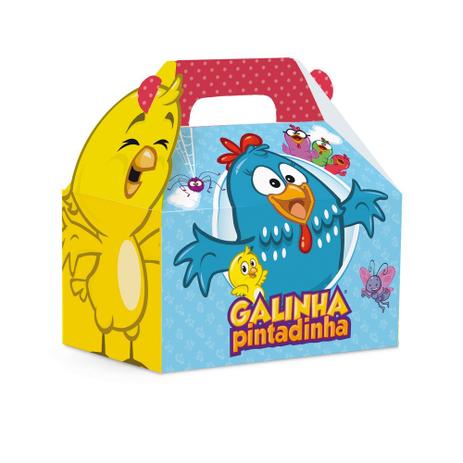 Caixa Maleta Kids Surpresa Galinha Pintadinha 15X10Cm C/10 - Cromus Menor preço em Caixa Maleta Kids Surpresa Galinha Pintadinha 15X10Cm C/10 - Cromus