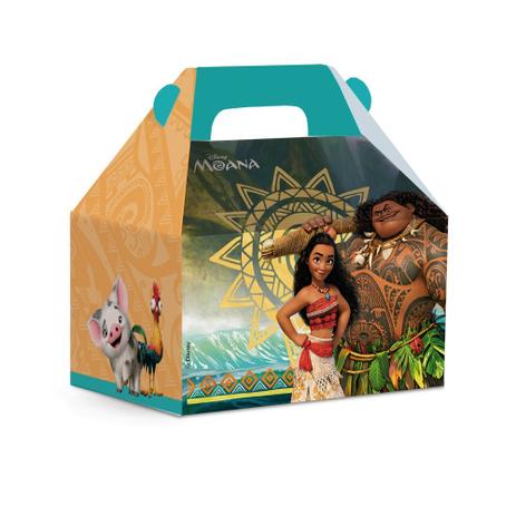 Caixa Maleta Kids Surpresa Moana Disney C/10 - Cromus Menor preço em Caixa Maleta Kids Surpresa Moana Disney C/10 - Cromus