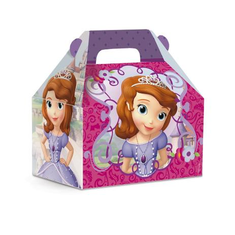 Caixa Maleta Kids Surpresa Princesinha Sofia Disney C/10 - Cromus Menor preço em Caixa Maleta Kids Surpresa Princesinha Sofia Disney C/10 - Cromus