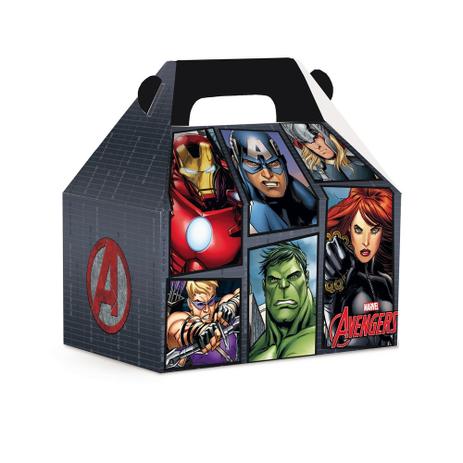 Caixa Maleta Kids Surpresa  Vingadores Marvel Festa C/10 - Cromus é boa?