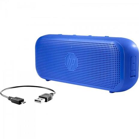 Caixa Multimídia 4W RMS Bluetooth S400 Azul HP Menor preço em Caixa Multimídia 4W RMS Bluetooth S400 Azul HP