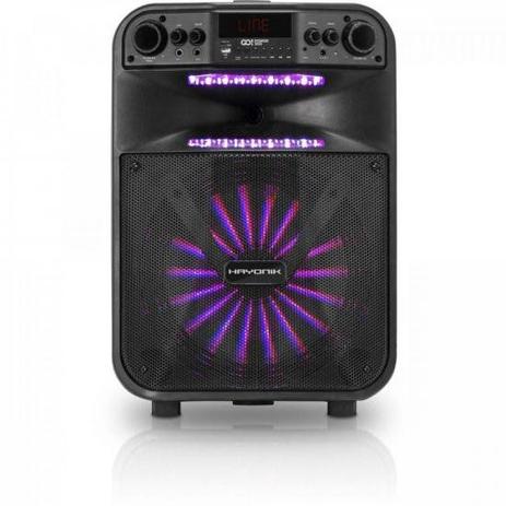 Caixa Multiuso Portatil BLUETOOTH/MICROSD/USB/FM 200W Go!power 300 - Hayonik Menor preço em Caixa Multiuso Portatil BLUETOOTH/MICROSD/USB/FM 200W Go!power 300 - Hayonik