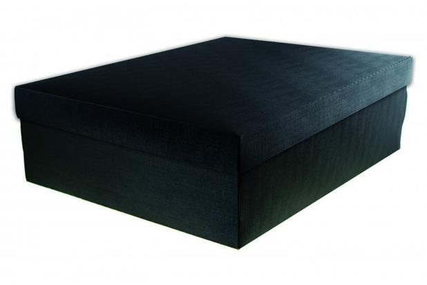 Caixa Organizadora Baixa Média Preta 38X29Cm - Dello Menor preço em Caixa Organizadora Baixa Média Preta 38X29Cm - Dello