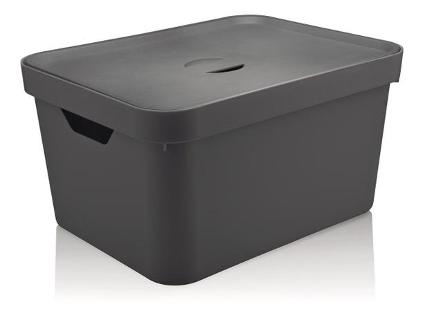 Caixa Organizadora Chumbo Cube G CC650 Com Tampa - OU Menor preço em Caixa Organizadora Chumbo Cube G CC650 Com Tampa - OU