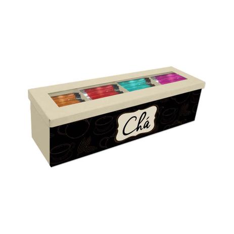 Caixa organizadora de aço para chá preta Geguton é ruim? Caixa organizadora de aço para chá preta Geguton é boa?