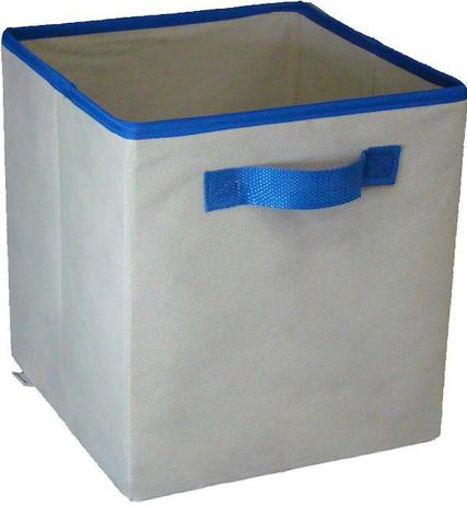 Caixa organizadora de Tecido OrganiBox c/ Alça de 28x31x28cm Menor preço em Caixa organizadora de Tecido OrganiBox c/ Alça de 28x31x28cm
