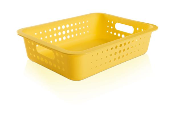 Caixa Organizadora G Baixa Amarelo Fechado - OUCO 440 AMF - Ou é boa?