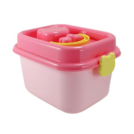 Caixa organizadora infantil Rosa Jacki Design pequena é boa?