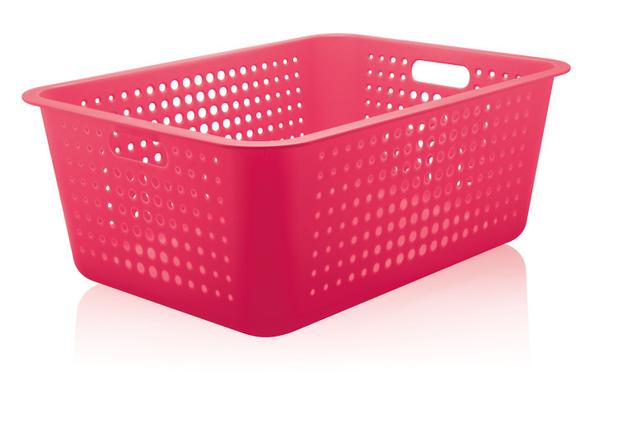 Caixa Organizadora Maxi Rosa Fechado - OUCO 460 RSF - Ou Menor preço em Caixa Organizadora Maxi Rosa Fechado - OUCO 460 RSF - Ou