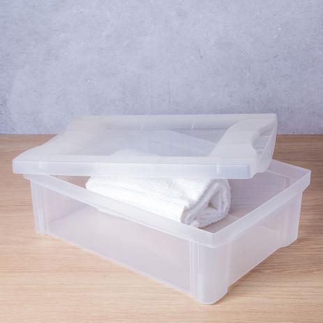 Caixa organizadora médio Radical Color Kids 13,5L cristal Ordene Menor preço em Caixa organizadora médio Radical Color Kids 13,5L cristal Ordene