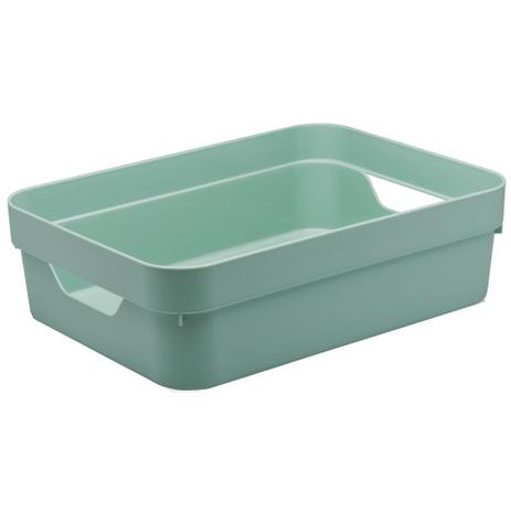 Caixa Organizadora Objetos Documentos Grande Verde - Ou Menor preço em Caixa Organizadora Objetos Documentos Grande Verde - Ou