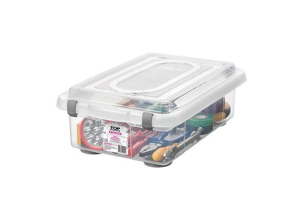 Caixa Organizadora Plástica 8,6 L Top Stock Sanremo - SAN 105 Menor preço em Caixa Organizadora Plástica 8,6 L Top Stock Sanremo - SAN 105