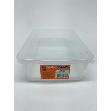Caixa Organizadora Plastico com Tampa Transparente Biopratika 2,5 L - 0310 - Pleion - PLE 310 Menor preço em Caixa Organizadora Plastico com Tampa Transparente Biopratika 2,5 L - 0310 - Pleion - PLE 310