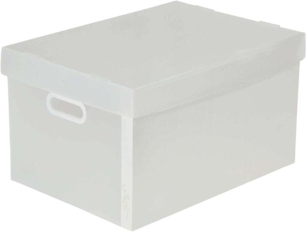 Caixa Organizadora Prontobox Clarity Transp.media Polycart Menor preço em Caixa Organizadora Prontobox Clarity Transp.media Polycart