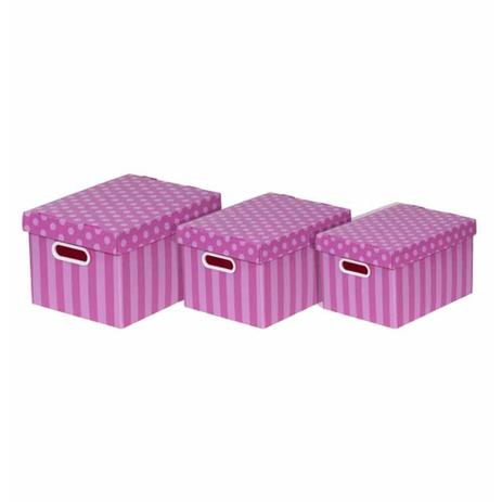 Caixa organizadora prontobox media candy rosa / un / polycart Menor preço em Caixa organizadora prontobox media candy rosa / un / polycart