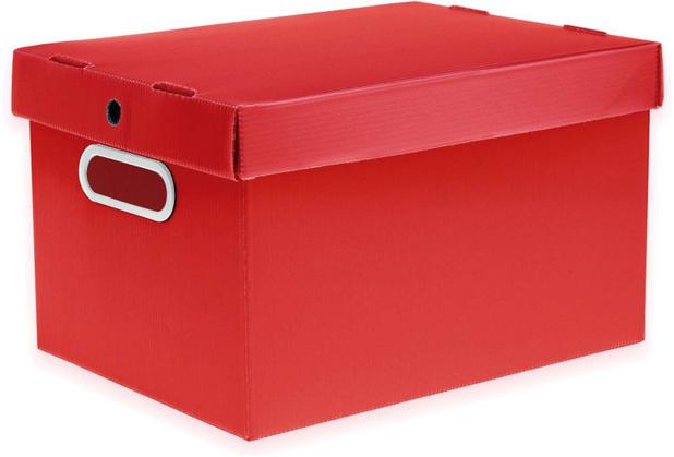 Caixa Organizadora Prontobox VERM.440X320X260 GD Polycart Menor preço em Caixa Organizadora Prontobox VERM.440X320X260 GD Polycart