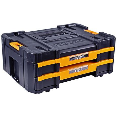 Caixa organizadora tstak com 2 gavetas dwst17804 dewalt é boa?