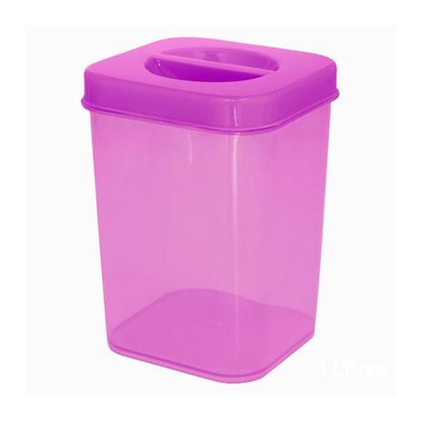 Caixa Organizadora Vertical Plástica 1,7l Zeek Linha POP (Vertical Box Porta-Mantimentos) Menor preço em Caixa Organizadora Vertical Plástica 1,7l Zeek Linha POP (Vertical Box Porta-Mantimentos)