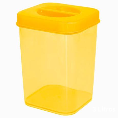 Caixa Organizadora Vertical Plástica 3,0l Zeek Linha POP (Vertical Box Porta-Mantimentos) Menor preço em Caixa Organizadora Vertical Plástica 3,0l Zeek Linha POP (Vertical Box Porta-Mantimentos)