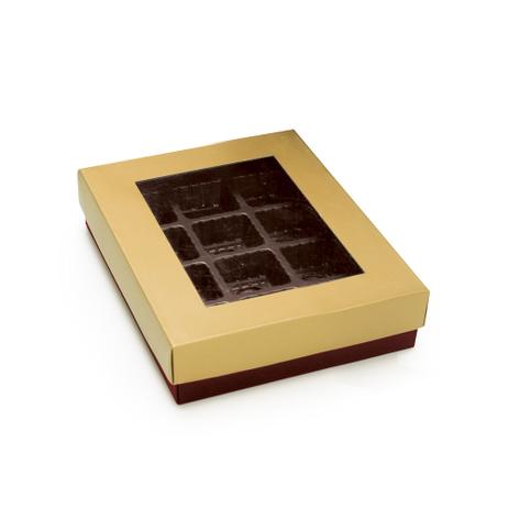 Caixa P/Bombom Ouro Fosco 17,5X14X3,5 - Cromus é boa?