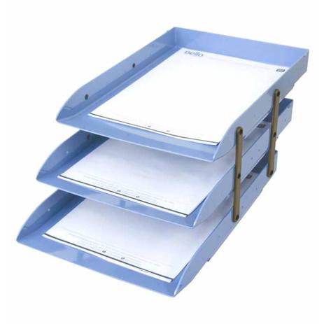 Caixa p/correspondencia tripla articulada azul claro 3044.b.0004 / un / dello Menor preço em Caixa p/correspondencia tripla articulada azul claro 3044.b.0004 / un / dello