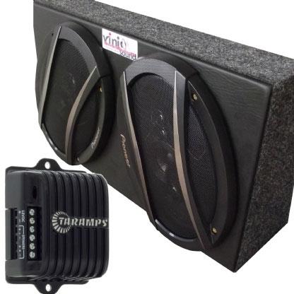 Caixa Par de 6x9 Pioneer Alto falante TS-A6996S + Módulo Taramps - Vinisound é ruim? Caixa Par de 6x9 Pioneer Alto falante TS-A6996S + Módulo Taramps - Vinisound é boa?