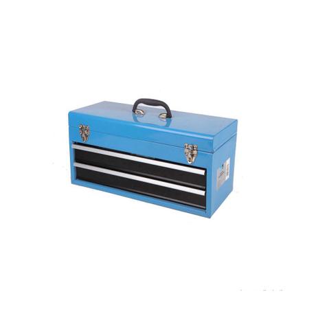 Caixa para ferramentas de aço com duas gavetas 21,7x51cm Novipro Menor preço em Caixa para ferramentas de aço com duas gavetas 21,7x51cm Novipro