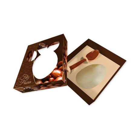 Caixa para Ovo de Páscoa de Colher Classic 250g - Aluá festas Menor preço em Caixa para Ovo de Páscoa de Colher Classic 250g - Aluá festas