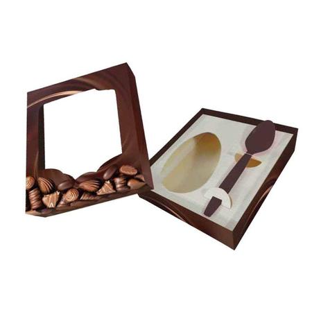 Caixa para Ovo de Páscoa de Colher Premium 350g - Aluá festas é boa?