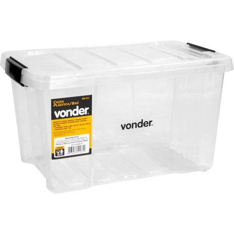 Caixa plástica/baú CBV 015 VONDER Menor preço em Caixa plástica/baú CBV 015 VONDER