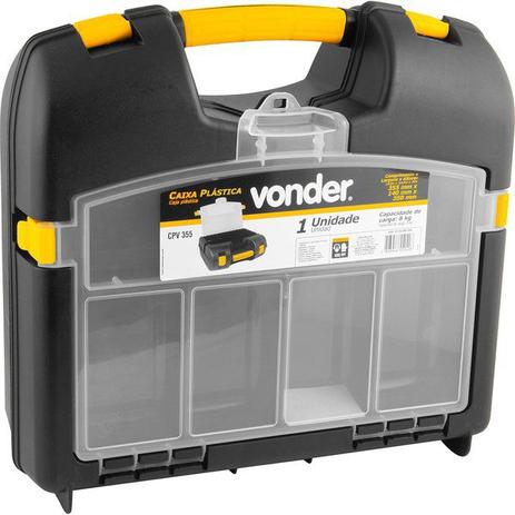Caixa plástica CPV 355 VONDER Menor preço em Caixa plástica CPV 355 VONDER