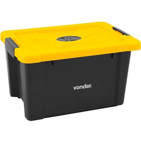 Caixa plastica organizadora tipo bau cbv 021 - vonder Menor preço em Caixa plastica organizadora tipo bau cbv 021 - vonder