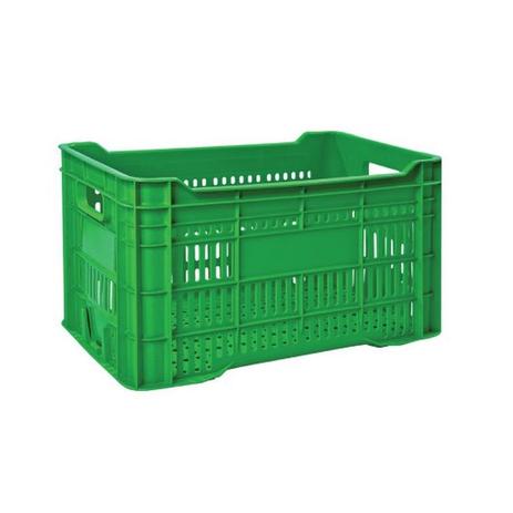 Caixa Plástica P/ Armazenar Organizar Discos De Vinil Verde - Arqplast Menor preço em Caixa Plástica P/ Armazenar Organizar Discos De Vinil Verde - Arqplast