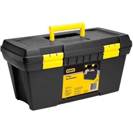 Caixa plástica para ferramentas 19” - 19-301A - Stanley é boa?
