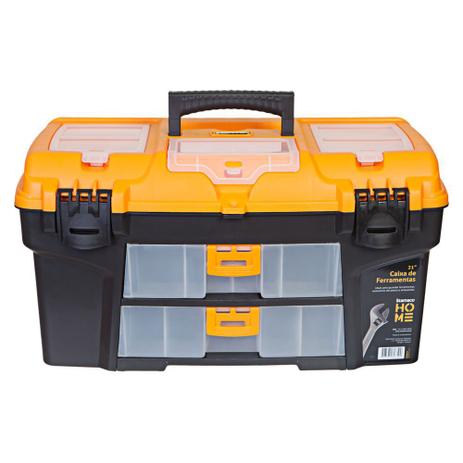 Caixa Plástica para Ferramentas Modelo RO21" - Stamaco Home Menor preço em Caixa Plástica para Ferramentas Modelo RO21" - Stamaco Home