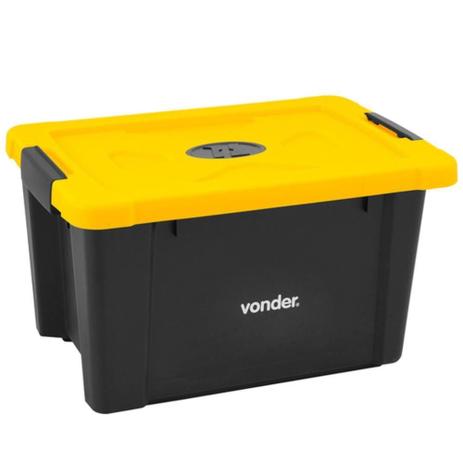 Caixa plástica para ferramentas tipo baú - CBV021 - Vonder Menor preço em Caixa plástica para ferramentas tipo baú - CBV021 - Vonder