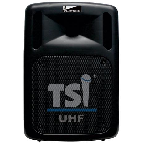Caixa Portátil Fal 10 Pol 100W c/ USB / Bluetooth / Bateria / 2 Microfones - CSM 100 UHF TSI Menor preço em Caixa Portátil Fal 10 Pol 100W c/ USB / Bluetooth / Bateria / 2 Microfones - CSM 100 UHF TSI