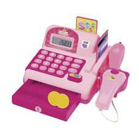 Caixa registradora infantil com calculadora e acessorios - Gimp Menor preço em Caixa registradora infantil com calculadora e acessorios - Gimp