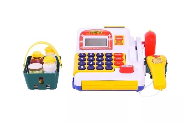 Caixa registradora luz e som infantil scanner cartão credito - Belfix Menor preço em Caixa registradora luz e som infantil scanner cartão credito - Belfix
